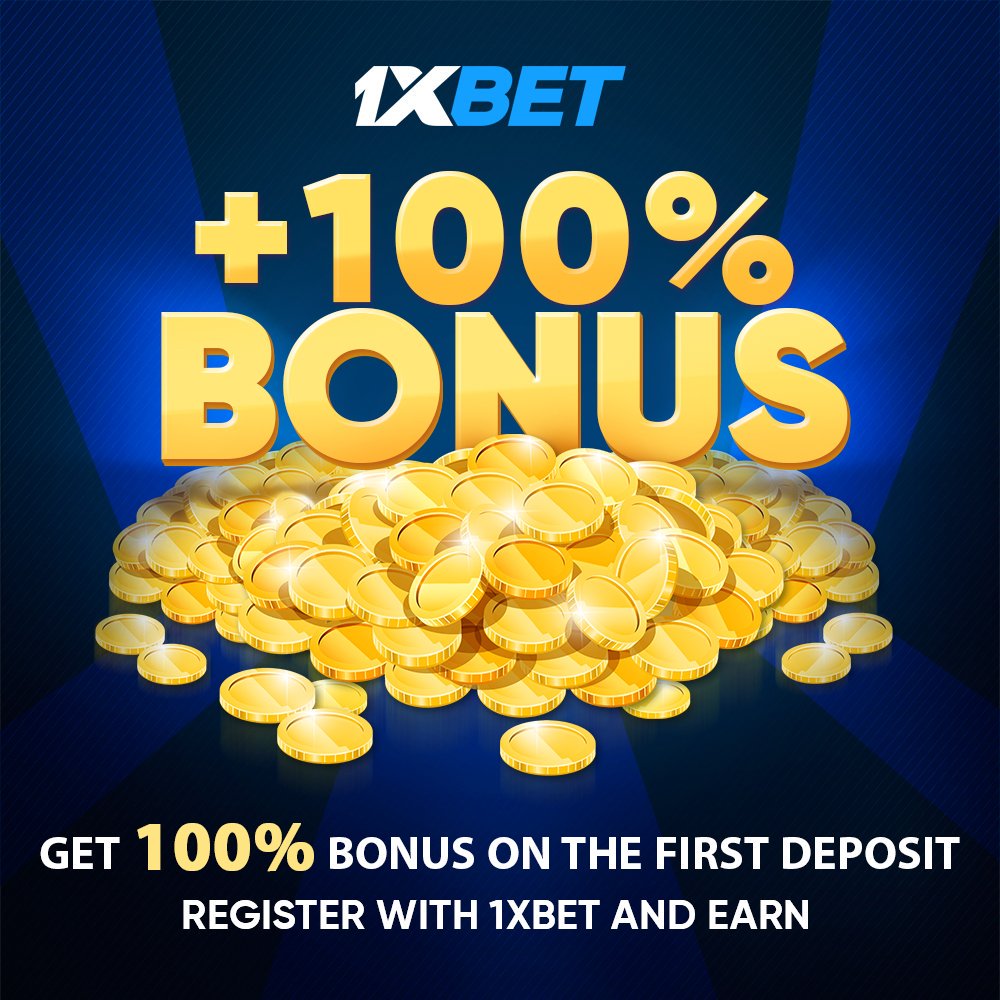 1xBet bonus 100