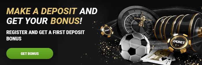 1xBet first deposit bonus in Kenya